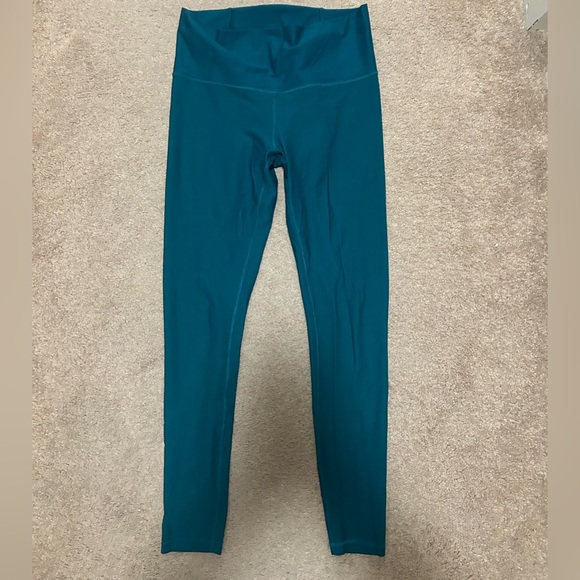 Lululemon Teal High-Waisted leggings - Picture 1 of 3